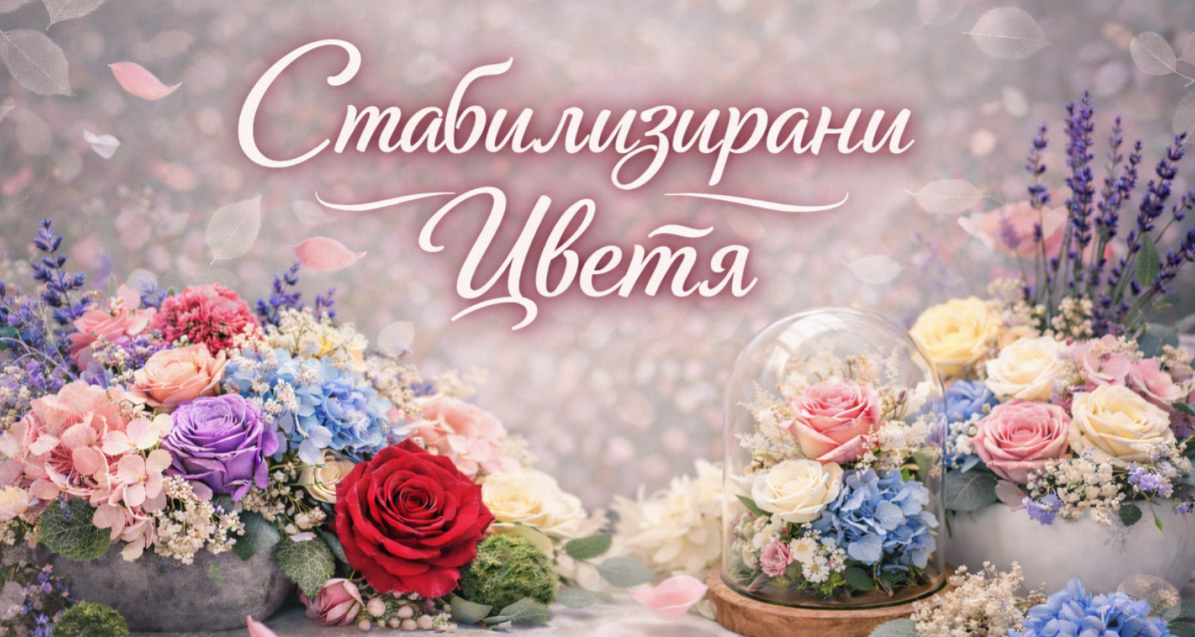 Стабилизирани Цветя