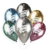 Балони ХРОМ GEMAR "HAPPY BIRTHDAY" 33см.