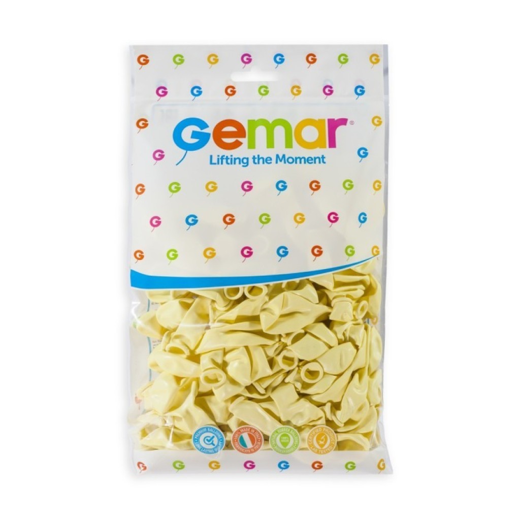 Балони GEMAR Пастел "Ivory" #059" 26см.